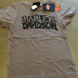 Harley-Davidson Charcoal Tee for Kids and Boys